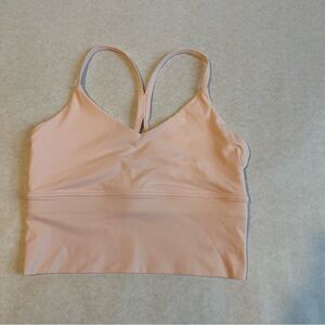 Pink racer back top size M